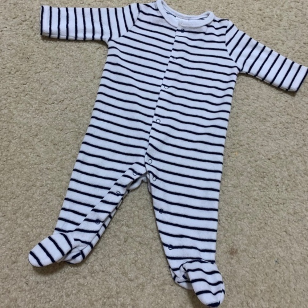 Starting out velvet unisex coverall footie 3 M